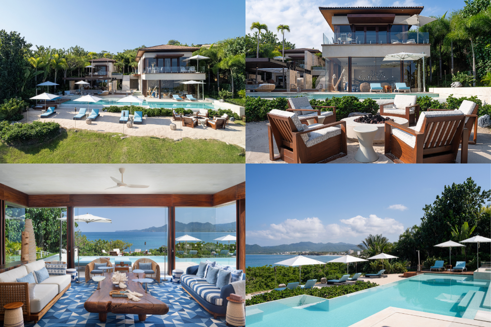 Casa Colmena in Kupuri, one of the best villa rentals in Mexico for direct beach access and fully staffed beachfront luxury.