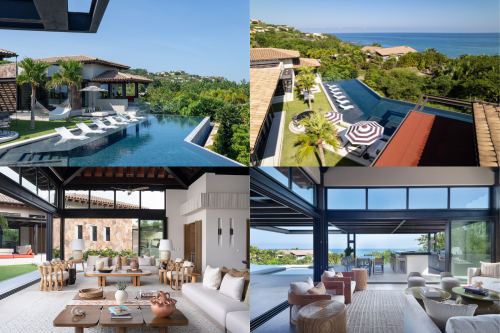 Las Casitas estate in Kupuri, one of the most reliable beach villas available for rent in Mexico with private beach access.